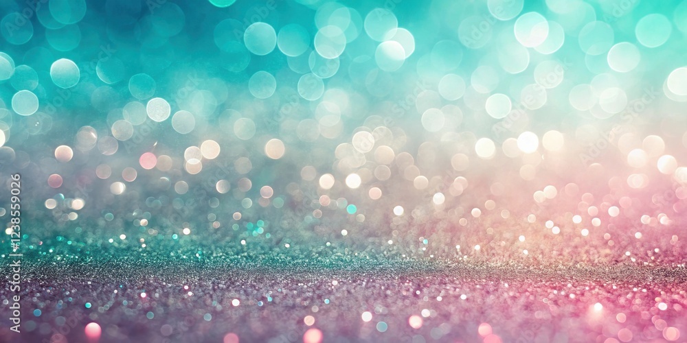 Aufkleber abstract sparkling background with shimmering lights and pastel hues
