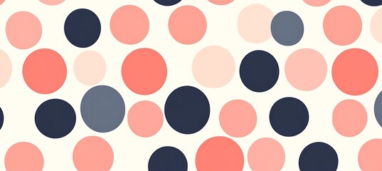 A background with circles in different colours