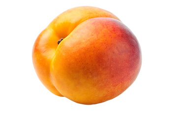 apricot fruit image isolated on transparent background