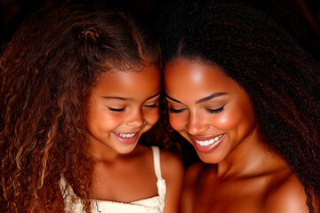 Heartfelt Close-Up of an African Mother and Toddler, Symbolizing Generational Empowerment on International Women’s Day