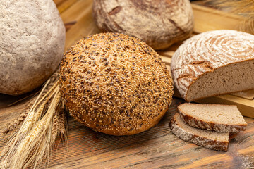 Freshly baked bread