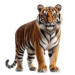 Naklejka premium Tiger isolated on transparent background