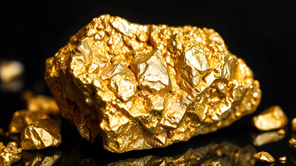 lump of pure gold ore. Generative AI