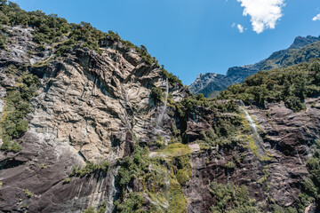 Milford Sound, National Park Fjordland, South Island, New Zealand, Oceania. 