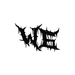 WG monogram logo design letter text name symbol monochrome logotype alphabet character simple logo