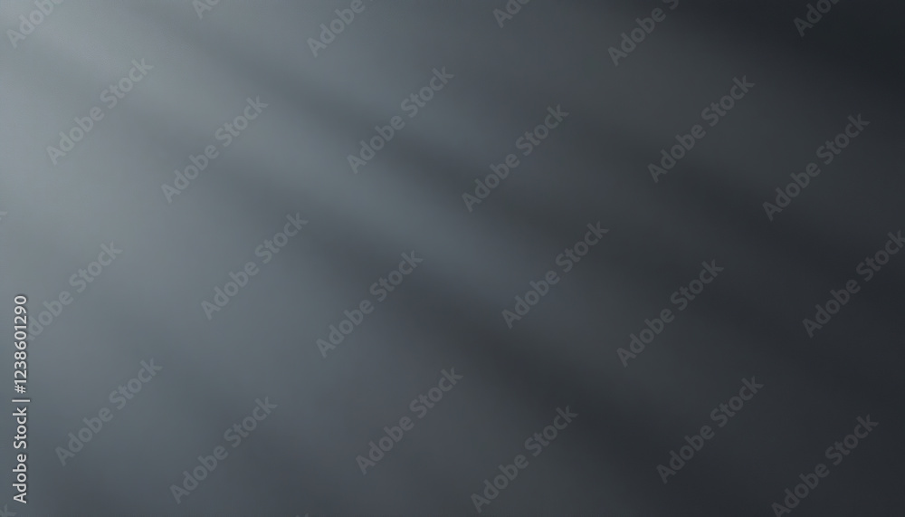 Poster gray background with light rays showing through