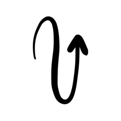 Pfeil. Symbol. Zeichen