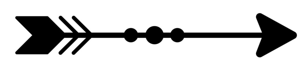 Pfeil. Symbol. Zeichen