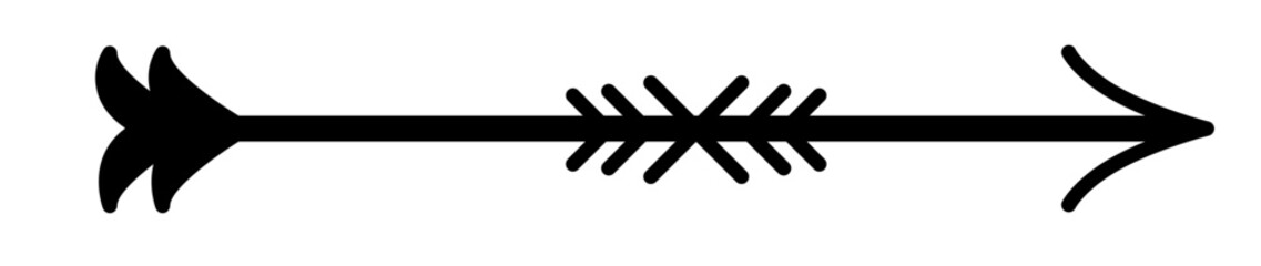 Pfeil. Symbol. Zeichen