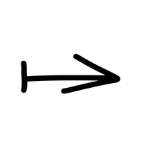 Pfeil. Symbol. Zeichen