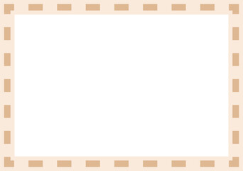 Page Border Dashed Illustration