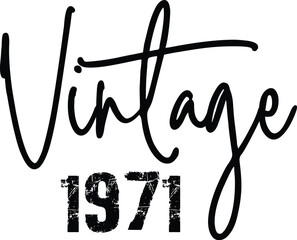 Vintage 1971