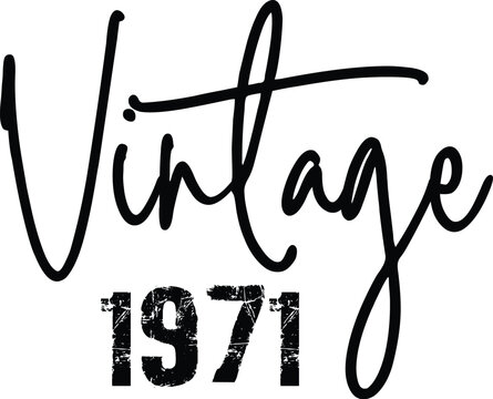 Vintage 1971