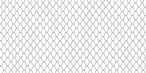 Fototapeta premium Mesh texture for fishing nets. Seamless pattern for sportswear or soccer goal, volleyball net, basketball hoop, hockey, athletics. Abstract net background for sports