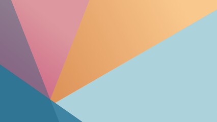 An abstract colorful background. Colorful geometric blocks background. Bright colored shapes texture. Lined banner.