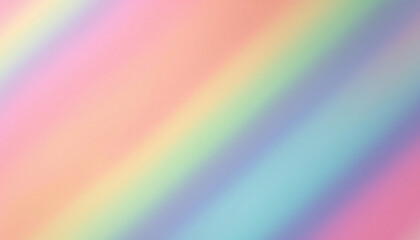 Pastel Rainbow Gradient Background Image