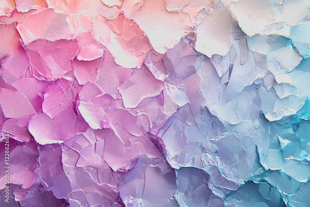Poster close up view of vibrant and colorful abstract wallpaper design with intricate patterns and textures