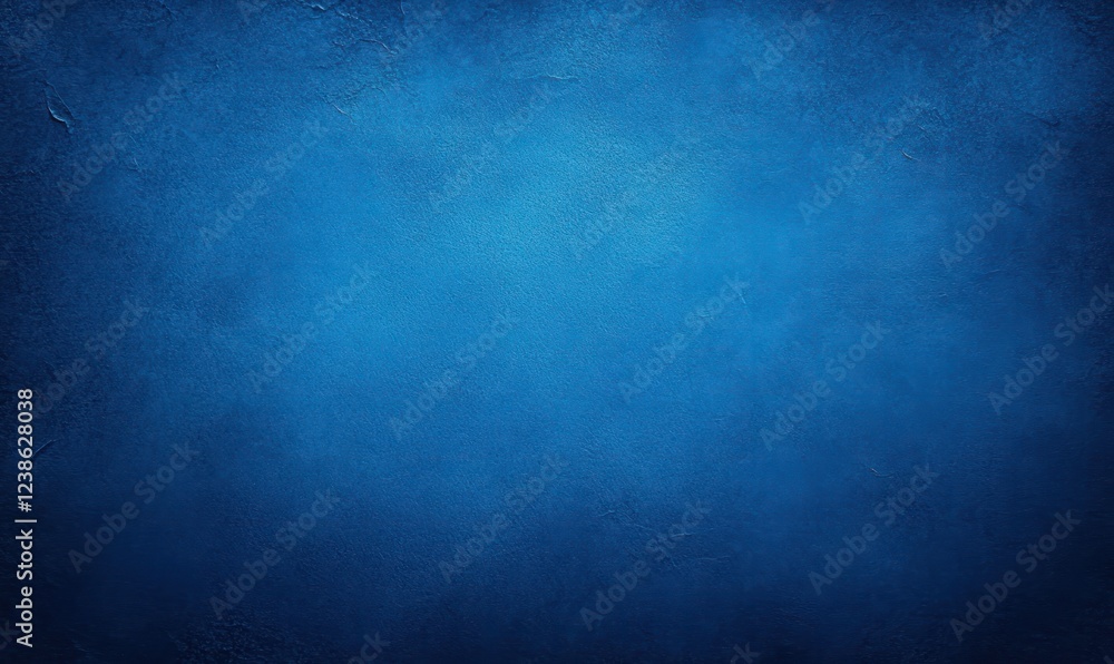 Poster elegant abstract blue watercolor texture background with soft lighting and vignette border
