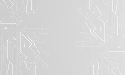 vector futuristic circuit board , Electronic motherboard , Communication and engineering concept , Hi-tech digital technology concept	
