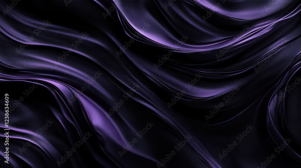 Poster dark matte black textured background with a hint of deep purple undertones