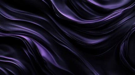 Obraz premium Dark matte black textured background with a hint of deep purple undertones