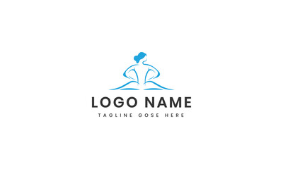 Fototapeta premium Human Vector care Logo template