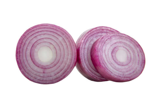 One onion isolated on a white background - Powered by Adobe