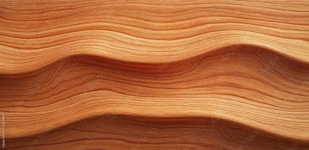 Poster close up cherry wood texture background with intricate patterns and warm color variations