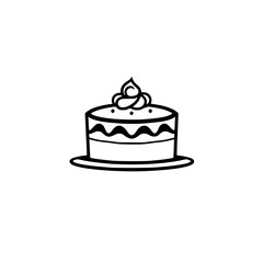A delightful cake, perfect for any celebration. This image showcases a delicious dessert with creamy frosting and delightful details. Ideal for blogs, websites, or social media.