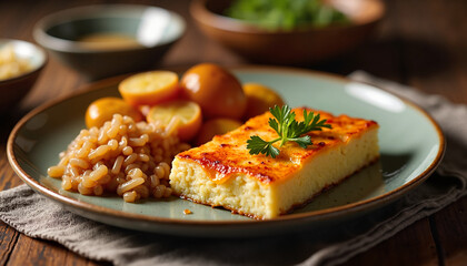 Classic Kebapche sausages paired with crispy bread and tangy mustard sauce. A simple yet delicious Bulgarian meal with deep flavors.