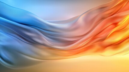 Fototapeta premium Abstract background featuring colorful wavy lines in various shades creating a dynamic visual effect