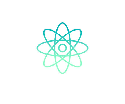 Atom Symbol, radioaktiv, Strahlung, Gefahr - Vektor