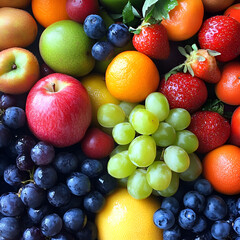 fruits and berries, Fruit Basket, Fresh Fruits Display
Colorful Fruit Basket
Healthy Fresh Fruits
Vibrant Fruits Collection
Assorted Fresh Fruits
Bounty of Fruits