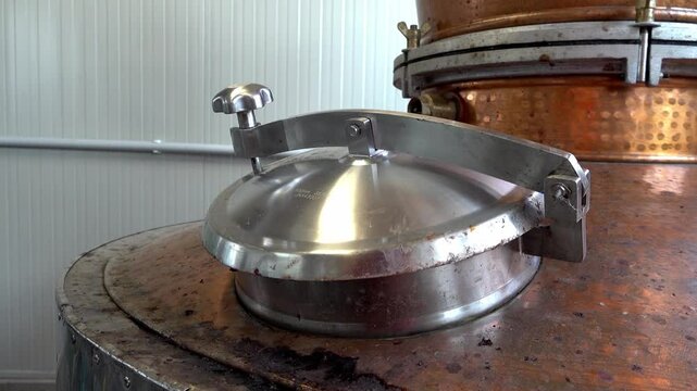 Exploring the distillation process at a local spirit production facility