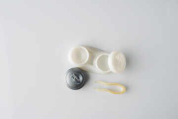 Vision Correction Concept Contact Lenses, Glasses, and Eyecare for Clear, Healthy Sight