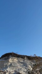 landscape with blue sky