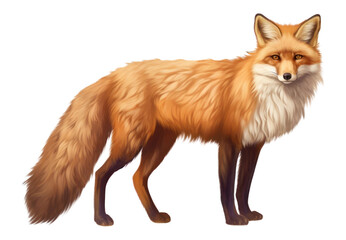 Fototapeta premium PNG Fox wildlife animal mammal.