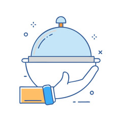 catering icon, catering vector illustration-simple illustration of catering, perfect for catering logos and icons