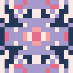 Fond pattern style Pixel art