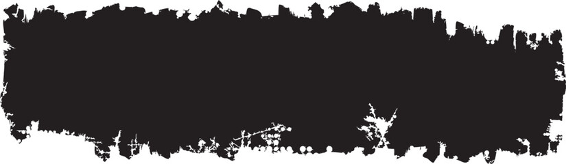 Grunge textured banner with rough edges. Speckled texture. Overlay grunge texture . Simply place texture over any object to create grunge effect . Banner with scratched surface for your design. 
