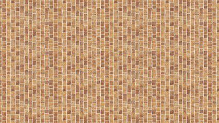 3D illustration, 3D rendering close up texture of Brick wall Seamless texture background backdrop
