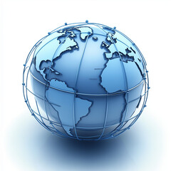 Globe earth word map planet 