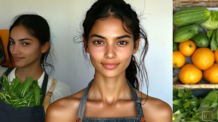 Radiant Beauty: A Healthy Lifestyle with Fresh Fruits and Vegetables. Discover the secrets to glowing skin and a vibrant life through mindful eating and wellness practices.