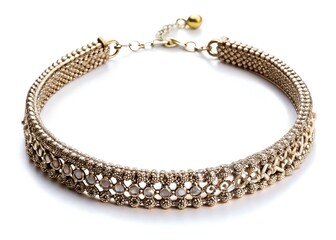 Obraz premium choker necklace isolated on a white background