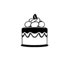 Delicious Cake: A Sweet Treat for Any Occasion. Perfect for birthdays, parties, or simply satisfying your sweet tooth. This simple yet elegant cake design is a visual delight.