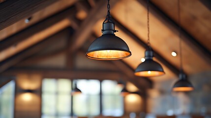 Obraz premium Beautifully Crafted Wooden Ceiling with Rich Grain Patterns and Warm Tones Creating a Cozy and Inviting Atmosphere in a Rustic Interior Space Perfect for Home Decor and Design Inspiration