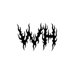 WH monogram logo design letter text name symbol monochrome logotype alphabet character simple logo