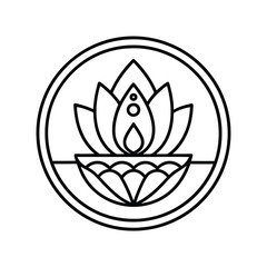 lotus flower icon