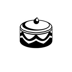 A delectable layered cake, a delightful dessert for any celebration. This image showcases a rich, sweet treat perfect for birthdays or special occasions. Indulge in the deliciousness!