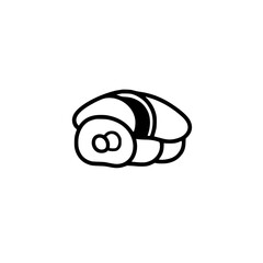 Japanese Sushi Cuisine: Delicious and Tasty Seafood Meal. Enjoy Fresh Sushi Rolls, Nigiri, and Sashimi in a Gourmet Restaurant.
